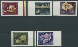 UNGARN 1618-22B **, 1959, Haydn, Ungezähnt, Postfrisch, 5 Randstücke, Pracht - Sonstige & Ohne Zuordnung