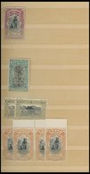 BELGISCH-KONGO **,* , 1894-1952, Meist Postfrische Partie, Z.T. In Blockstücken, Fast Nur Prachterhaltung - Andere & Zonder Classificatie