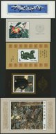 CHINA - VOLKSREPUBLIK Bl. 36-40 **, 1986/7, 5 Prachtblocks, Mi. 102.- - Covers & Documents