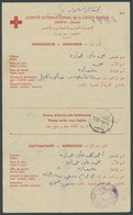 ISRAEL 1967, Vordruck-Kriegsgefangenenbrief Eines Arabischen Gefangenen Aus Israel (mit Deutscher Übersetzung Des Textes - Andere & Zonder Classificatie