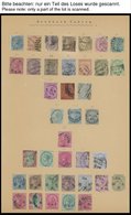 SLG. ÜBERSEE O,* , Alte Sammlung Übersee Auf Blättern, Bis Ca. 1920, Einige Mittlere Werte, Erhaltung Unterschiedlich, B - Andere & Zonder Classificatie