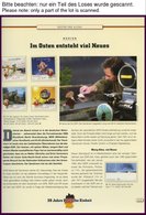 SONSTIGE MOTIVE **, Sammlung 20 Jahre Deutsche Einheit Im Spezialalbum Der Deutschen Post Mit Viel Information, Einer CD - Zonder Classificatie