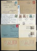 1928-52, Druck-, Papier- Und Buchwesen In Deutschland: 7 Verschiedene Belege, U.a. Stempel NSDAP Büchersammlung, Europa  - Unclassified