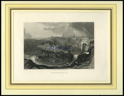 HAYGERLOCH, Gesamtansicht, Stahlstich Von Mayer/Davis Um 1840 - Lithographien