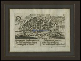 ORLEANS, Gesamtansicht Aus Der Vogelschau, Kupferstich Von Meisner Um 1678 - Lithografieën