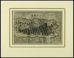 IRAN: Stadtplan Von Hormuz, Kupferstich Von Valegio, 1713 - Lithographies