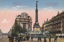 CPA Bruxelles - Monument Anspach - RJR 134 - 1915 (43134) - Celebridades