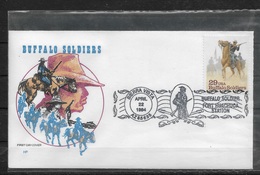 US Cachet FDC 1994, Buffalo Soldiers ,# 2818,Special Arizona Cancellation ! VF-XF !! - 1991-2000