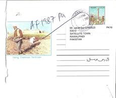 Afghanistan 2007 Airmail Prepaid Cover Of 2 AFS, Using Chemical Fertilizer. - Afganistán