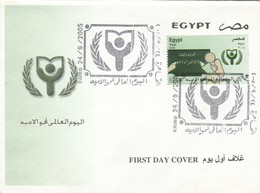 Egypte 2005, FDC  Onderwijs - Lettres & Documents