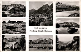 Schwanden - Freiberg Kärpf, Mettmen - 8 Bilder * 6. 1. 1949 - Schwanden