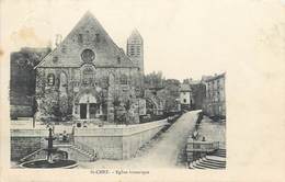 CPA 38 Isère St Saint Chef Eglise Historique - Saint-Chef