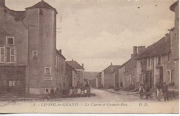 88 LIFFOL-le-GRAND  Le Caron Et La Grande Rue - Liffol Le Grand