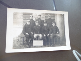 Carte Photo Militaire Militaria Souvenir De Souge 6 Au Col - Personnages