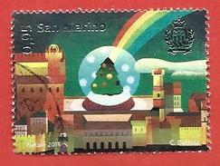 SAN MARINO USATO - 2015 - NATALE - Albero Di Natale - € 0,95 - S. 2498 - Gebraucht