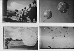 Thème Parachutisme / Aviation - Ensemble De 17 Cartes-photos - Paracaidismo