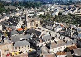 LOUDEAC - Vue Aérienne - Place Notre-Dame - Eglise - Loudéac