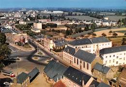 LOUDEAC - Vue Générale Aérienne - La Clinique - La Communauté - Vue Sur Le Lycée - Loudéac