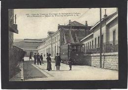 CPA Ain 01 Bellegarde Chézery Tramway écrite - Bellegarde-sur-Valserine