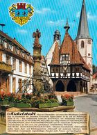 1 AK Germany / Hessen * Chronikkarte Von Michelstadt Mit Wappen * - Michelstadt