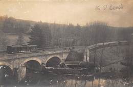 86-SAINT-BENOIT- CARTE-PHOTO- LE PONT DE L'ACCIDENT - Saint Benoit