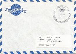 UNTAG 1990 Namibia SWA-Angola Border Area FINBATT Finland Military Peacekeeping Unfranked Cover - Militaria