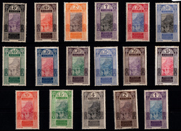 GUINEE - N° 63/79* - SERIE COMPLETE DE 17 VALEURS. - Unused Stamps