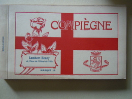 60 - Compiègne : Carnet De 30 Cartes Postales - Compiegne