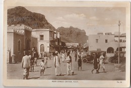 CPA YEMEN ADEN MAIN STREET CRATER - Jemen