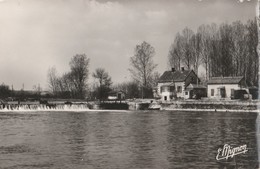 CPSM   89 CHARMOY BARRAGE ET ECLUSE DE LA GRAVIERE - Charmoy