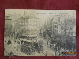 CPA - Paris - Carrefour De L'Avenue Du Maine Et De La Rue De La Gaîté - Arrondissement: 14