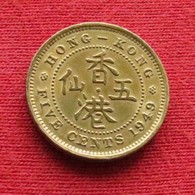 Hong Kong 5 Cents 1949 KM# 26  Hongkong - Hongkong