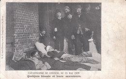 Contich (Catastrophe Du 21 Mai 1908) - Quelques Blessés Et Leurs Sauveteurs - Kontich