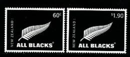 NEW ZEALAND - 2010  ALL BLACKS  SET  MINT NH - Unused Stamps