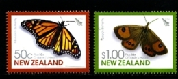 NEW ZEALAND - 2010  BUTTERFLIES  SET  MINT NH - Unused Stamps