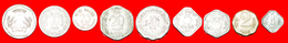 + SET 9 COINS: INDIA ★ 1-2-3-5-10-20-25-50 PAISE  - 1 RUPEE TYPE 1964-1991! LOW START ★ NO RESERVE! - Kiloware - Münzen