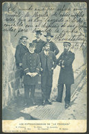 ARGENTINE ANTARCTICA: Members Of The Expedition Of LE FRANCAIS, Spectacular View Of The Group (Pléneau, Pérez, Gourdon,  - Argentinien