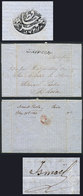 EGYPT: FREE FRANK OF ISMAIL PASHA: 2 Long Entire Letters Sent On 21/MAY And 12/JUL/1861 By The Khedive Ismail Pasha To A - Prephilately