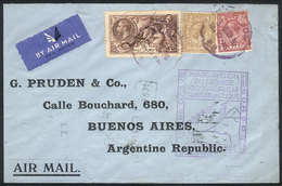 GREAT BRITAIN: 3/JA/1936 London - Argentina, By Air France, Airmail Cover Flown On First Transatlantic 100% Airmail Serv - Altri & Non Classificati