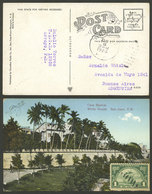 PUERTO RICO: 10/OC/1924 ARROYO - Buenos Aires, Postcard With View Of White House, Franked With 1c., VF Quality - America (Other)