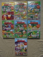 Lot - 7 DVD Disney Junior Magazine La Maison De Mickey/Manny Et Ses Outils - Familiari