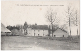 SAINT-JULIEN-de-VOUVANTES (44) LE CHATEAU De CHALONGE. - Saint Julien De Vouvantes