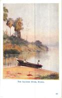 THE SALWEEN RIVER, BURMA -- Signed F.M. Muriel -  By JOSEPH CAUSTON & SONS ( Myanmar ) - Myanmar (Burma)
