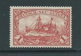 New Guinea German 1900 1 Mark Yacht Fresh Mint - Duits-Nieuw-Guinea