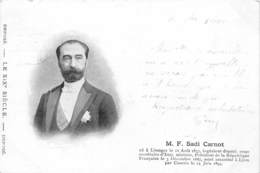 87-LIMOGES- M. F. SADI CARNOT- NE A LIMOGES - DEPUTE - Limoges