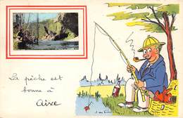 87-AIXE-SUR-VIENNE- LA PÊCHE EST BONNE A AIXE - Aixe Sur Vienne