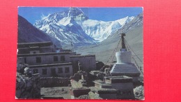 MT.EVEREST 8848 M.Pogled Iz Samostana Rongbuk Monastery.Autographs-Climbing.Foto:VIKI GROSELJ - Tibet