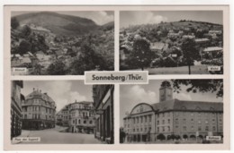 Sonneberg - S/w Mehrbildkarte 1 - Sonneberg