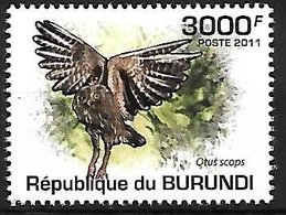 BURUNDI - MNH - 2011 - Eurasian Scops Owl    Otus Scops - Hiboux & Chouettes