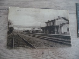 CPA 33 Gironde Bazas La Gare - Bazas